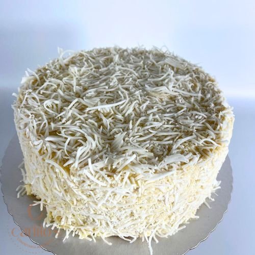 Torta 4 Leites com Abacaxi