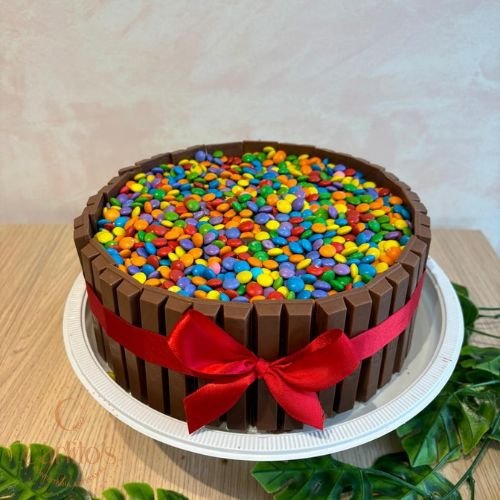 Torta Kit Kat com Confete